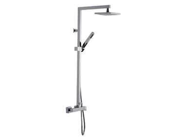 A39-C1 - Wall-mounted shower panel with hand shower _ Rubinetterie Mariani